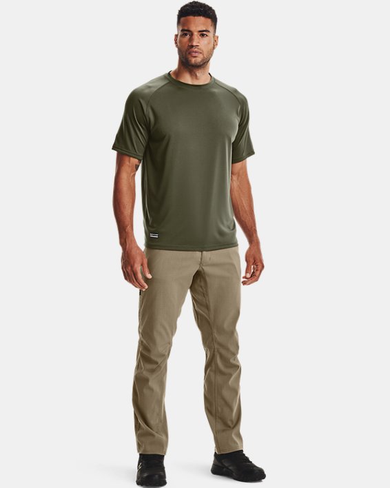 Men's UA Tactical Tech™ Short Sleeve T-Shirt, Green, pdpMainDesktop image number 4